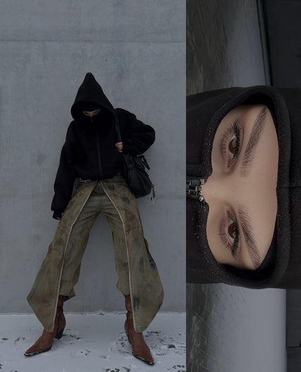 470 GSM BALACLAVA HOODIE LIMITED BLACK